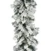Vickerman Artificial Flocked Alaskan Garland -Northlight Christmas Store GUEST 019ef4e5 6584 4690 b48f 818bbc4ee9ab