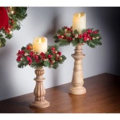 Haute Decor 2pk Classic Adjustable Candle Ring Artificial Swag Gold 7 Haute Decor 2pk Classic Adjustable Candle Ring Artificial Swag Gold -Northlight Christmas Store GUEST 01d7704d 9e9b 48c3 b52e cae47829891d