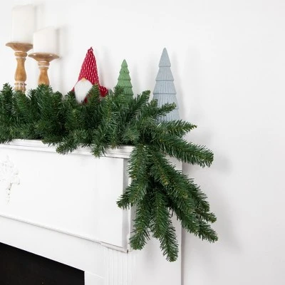 Northlight 9' x 12" Unlit Buffalo Fir Artificial Christmas Garland 4 Northlight 9' x 12" Unlit Buffalo Fir Artificial Christmas Garland - Image 2