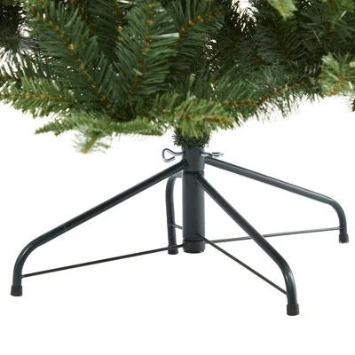 6ft Nearly Natural Pre-Lit LED Grand Teton Spruce Flat Back Artificial Christmas Tree Clear Lights 7 6ft Nearly Natural Pre-Lit LED Grand Teton Spruce Flat Back Artificial Christmas Tree Clear Lights - Image 5