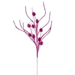 Vickerman 32" Mini Pinecone Twig Glitter Spray -Northlight Christmas Store GUEST 023e0489 fec3 4630 a364 0c1cb393333d