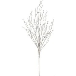 Sullivans Artificial Twig With Snow And Glitter Spray 37"H Brown