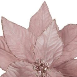 Northlight 24" Pink Glittered Poinsettia Christmas Stem Spray -Northlight Christmas Store GUEST 033e9c55 284d 499c 9dd3 91dec510cafa
