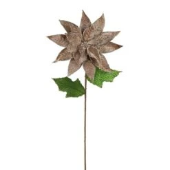 Vickerman Artificial Poinsettia Stem Floral Stem -Northlight Christmas Store GUEST 0461cbde 8fe5 43cb a7c4 f1fa420c3ca4