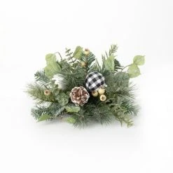 Sullivans Flocked Plaid Pine Orb Decorative Filler 6"H Green 7 Sullivans Flocked Plaid Pine Orb Decorative Filler 6"H Green -Northlight Christmas Store GUEST 0479e7e5 a63c 42aa 9f26 144e4043f91e