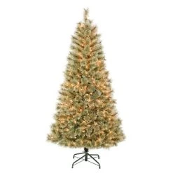 National Tree Company First Traditions Pre-Lit Arcadia Cashmere Pine Hinged Artificial Christmas Tree Clear Lights -Northlight Christmas Store GUEST 05612f90 2ddd 40d2 adfc 849d7427c75a