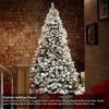 Casafield Snow-Flocked Artificial Pine Christmas Tree with Metal Stand 1 Casafield Snow-Flocked Artificial Pine Christmas Tree with Metal Stand -Northlight Christmas Store GUEST 0566c109 832b 453a a92a aff14441734b