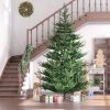 HOMCOM 9 Foot Artificial Christmas Tree, Pine Hinged Xmas Tree with Realistic Branches, Steel Base, Auto Open, Green -Northlight Christmas Store GUEST 0697a694 1dce 4658 8cdd 1e0816e38acc
