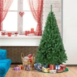 Yaheetech Artificial Christmas Tree with Stand & PVC Tips Lifelike Tree, Green -Northlight Christmas Store GUEST 076b1b9b 71be 41a0 95b0 60ea49d96a40