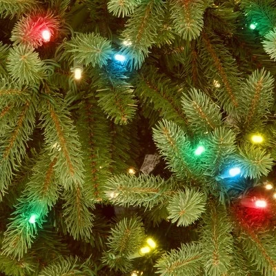 4.5ft Pre-lit Jersey Fraser Fir Artificial Christmas Tree Multicolor Lights - National Tree Company 4 4.5ft Pre-lit Jersey Fraser Fir Artificial Christmas Tree Multicolor Lights - National Tree Company - Image 2