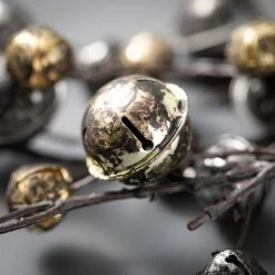 30"H Sullivans Silver & Gold Bell Sprays; Multicolored