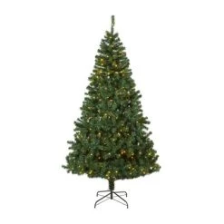 Nearly Natural 7.5' Northern Tip Pine Prelit LED Artificial Christmas Tree