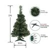 Northlight 2' Pre-Lit Slim Blackwater Fir Artificial Christmas Tree - Clear Lights -Northlight Christmas Store GUEST 0a328aed 5f03 42fe bca2 063dc12f2cf8