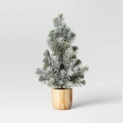 Artificial Plant Snowy Tree in Wood Pot - Threshold™ -Northlight Christmas Store GUEST 0ac3b3dc 3fc0 4633 b25b 3cd1be8f10cb