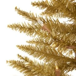 Evergreen Classics Home Heritage 7 Foot Prelit Artificial Pencil Christmas Holiday Tree with White LED Lights, Folding Metal Stand and Easy Assembly -Northlight Christmas Store GUEST 0ba5935f 7d7c 4152 b1ec 871901961557