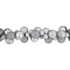 Northlight 6' Silver Shatterproof Ball 3-Finish Christmas Garland -Northlight Christmas Store GUEST 0ef81e0b 4cf2 4de8 bf07 ba1fc0ca28aa