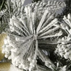 National Tree Company Artificial Christmas Garland, Green, Colonial Fir, With Flowers, Berry Clusters, Frosted Branches,9 Feet -Northlight Christmas Store GUEST 1004a532 e560 4166 985a 72801399ec5a