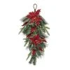Transpac Artificial 26 in. Green Christmas Gilded Poinsettia T-Drop -Northlight Christmas Store GUEST 10250cdd 36cf 4627 8297 35953630cd92