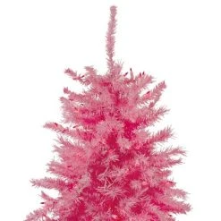 Northlight 7.5' Pre-Lit Pink Tinsel Slim Artificial Christmas Tree - Pink Lights -Northlight Christmas Store GUEST 10804507 64fa 406f 87e9 f38b54300002