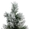 Northlight 18" Flocked Pine Medium Artificial Christmas Tree in Burlap Base - Unlit -Northlight Christmas Store GUEST 10d79d96 5c69 43a8 add6 4ab2af4b4ae2