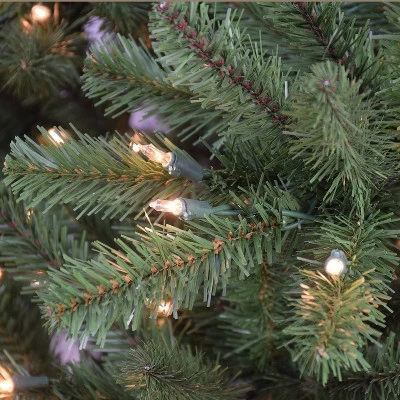 12ft Puleo Pre-Lit Full Berkshire Fir Artificial Christmas Tree Clear Lights 4 12ft Puleo Pre-Lit Full Berkshire Fir Artificial Christmas Tree Clear Lights - Image 2