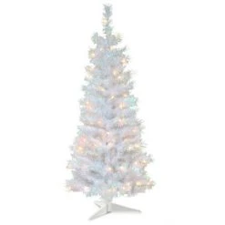 4ft Pre-lit Tinsel Artificial Christmas Tree Clear Lights - National Tree Company Red -Northlight Christmas Store GUEST 134845a8 58de 43e8 8739 5ba4eb7a3ae8