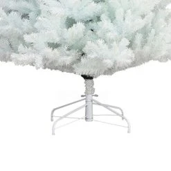 National Tree Company 7 Foot Full Bodied Flocked Unlit Snowy Festive Artificial Christmas Tree with 1,133 Branch Tips, & Metal Stand, White -Northlight Christmas Store GUEST 13ab3d9f 0c8e 4347 ae29 a08956dfc10c