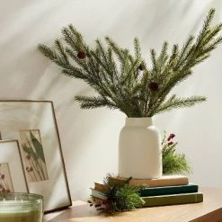 Hearth & Hand With Magnolia 20" Faux Spruce & Pinecone Christmas Arrangement - Hearth & Hand™ with Magnolia