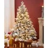 LuxenHome 5ft Pre-Lit LED Artificial Flocked Full Fir Christmas Tree -Northlight Christmas Store GUEST 1499cedf 3ce3 4990 86ae ae0e860e2a1d