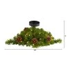Nearly Natural 16-in Christmas Pine Candelabrum with 35 Lights and Pine Cones -Northlight Christmas Store GUEST 1533ba43 4ab6 4159 98fa 7f64242c48a9