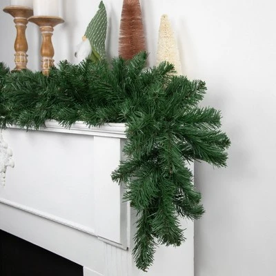 Northlight 9' x 10" Unlit Colorado Spruce Artificial Christmas Garland 3 Northlight 9' x 10" Unlit Colorado Spruce Artificial Christmas Garland
