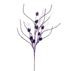 Vickerman 32" Mini Pinecone Twig Glitter Spray -Northlight Christmas Store GUEST 1649cacf 4f36 4fa0 af0b 6b7662d46a82