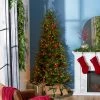National Tree Company Montgomery 6-Foot Clear Prelit Flat Back Half Artificial Christmas Tree with 250 White Lights & Metal Base, Easy Assembly -Northlight Christmas Store GUEST 1656227c 9034 4028 8c5a 942c1b95463b