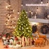 Tangkula 5'Artificial Green PVC Christmas Fir Tree w/ Metal Stand and 450 LED Lights 1 Tangkula 5'Artificial Green PVC Christmas Fir Tree w/ Metal Stand and 450 LED Lights -Northlight Christmas Store GUEST 1741f369 dd05 4660 8ea9 c04969654d61