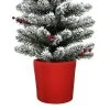 Haute Decor 5ft Pre-Lit Flocked Berry Pencil Artificial Christmas Tree - Haute Décor 2 Haute Decor 5ft Pre-Lit Flocked Berry Pencil Artificial Christmas Tree - Haute Décor -Northlight Christmas Store GUEST 1777239c 0bda 413c 831f 80b8a62bfed8