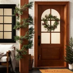 Hearth & Hand With Magnolia 6' Faux Cedar & Pinecone Christmas Garland - Hearth & Hand™ with Magnolia