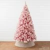 Best Choice Products Prelit Pink Artificial Christmas Tree, Snow Flocked Fir Holiday Decoration -Northlight Christmas Store GUEST 185854aa 00c7 4f03 a9e9 b472654c6027