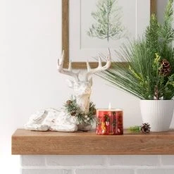 14" Potted Mixed Greenery with Pinecones Christmas Artificial Plant Arrangement - Wondershop™