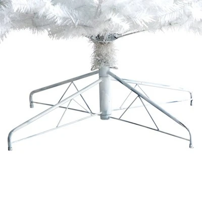 Nearly Natural 9-ft White Artificial Christmas Tree with 1860 Bendable Branches and 650 LED Lights 7 Nearly Natural 9-ft White Artificial Christmas Tree with 1860 Bendable Branches and 650 LED Lights - Image 5