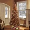 6.5ft Pre-Lit Rose Gold Tinsel Artificial Christmas Tree - Puleo -Northlight Christmas Store GUEST 1b492824 e3f8 4d23 9f94 28c92dce21c4
