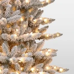 7.5ft Pre-Lit Flocked Forest Fir Artificial Christmas Trees - Puleo 5 7.5ft Pre-Lit Flocked Forest Fir Artificial Christmas Trees - Puleo -Northlight Christmas Store GUEST 1be5667a b724 4579 a27e d88f329da9e3