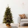 National Tree Company 4' Burlap Artificial Christmas Tree with 150 Clear Lights -Northlight Christmas Store GUEST 1c9ad61c 2cc7 4553 9b0c 032a5065b0db