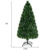 Costway Pre-Lit Fiber Optic Artificial PVC Christmas Tree Metal 5Ft -Northlight Christmas Store GUEST 1d4f8ac4 ea86 4eb0 a9f5 f84823b08598