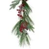 Northlight 5.75' x 7" Green and Red Frosted Berries and Pinecones Artificial Christmas Garland - Unlit -Northlight Christmas Store GUEST 1e8f35dc c4cc 46c4 bb0c bde75399c8c1