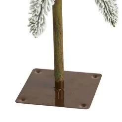 3.5ft Nearly Natural Pre-Lit LED Flocked Washington Alpine Artificial Christmas Tree Warm White Lights -Northlight Christmas Store GUEST 1efdcba9 5445 4621 9d56 08be1115507f