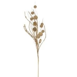 Vickerman 33" Ball and Coin Glitter Twig Spray -Northlight Christmas Store GUEST 2004c2e8 e325 4108 910c d627dc2c6a79