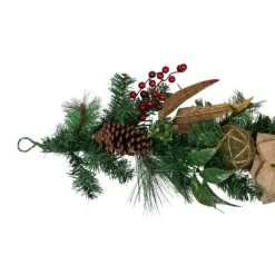 Northlight 6' x 10" Mixed Pine with Poinsettias and Berries Christmas Garland, Unlit 6 Northlight 6' x 10" Mixed Pine with Poinsettias and Berries Christmas Garland, Unlit -Northlight Christmas Store GUEST 20189ffe 3c1d 477c b753 8c8f16e231a5