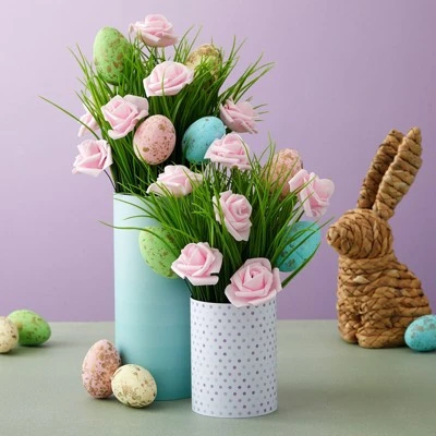 Bright Creations 200 Pack Light Pink Artificial Flower Heads, 2 Inch Stemless Fake Foam Roses for Wall Decorations, Weddings, Bouquets 5 Bright Creations 200 Pack Light Pink Artificial Flower Heads, 2 Inch Stemless Fake Foam Roses for Wall Decorations, Weddings, Bouquets - Image 3