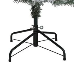 6ft Nearly Natural Pre-Lit LED Flocked Rock Springs Spruce Artificial Christmas Tree Clear Lights -Northlight Christmas Store GUEST 20a8a3fb c40b 4a4e 90f9 d2effeefbce5