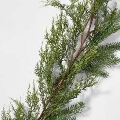 9' Pre-Lit Battery Operated LED Artificial Mixed Greenery Christmas Garland Warm White Lights - Wondershop™